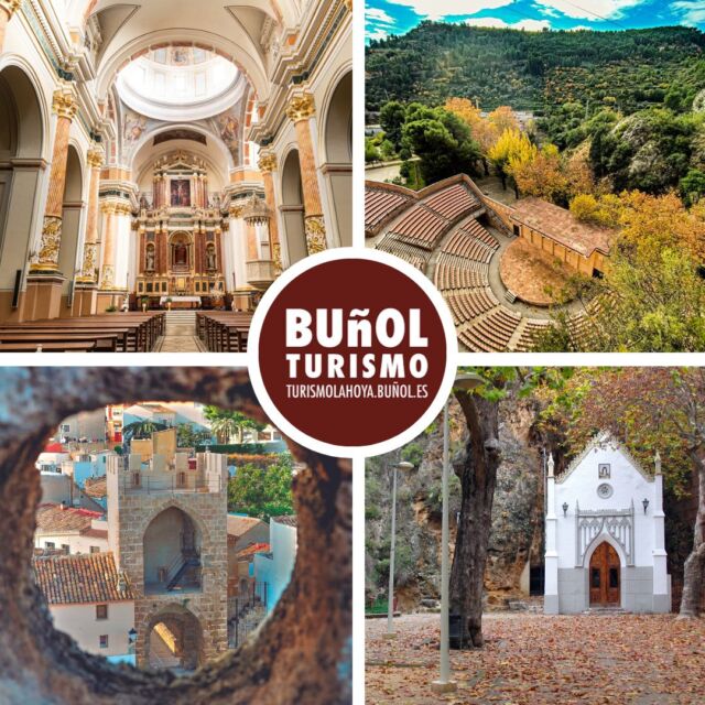 ¡Descubre Buñol!🌄✨
🕍Iglesia de San Pedro Apóstol
🎭 Auditorio al aire libre
🌳 Parque de San Luis
🏰Castillo de Buñol

¡Tu próxima aventura te espera!🚶‍♂

📍#buñolturismo #comunitatvalenciana #turismevalencia #patrimonio #rutas